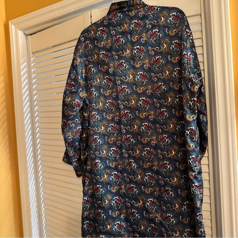 Paisley Patterned Women's Robe - Picture 5 of 9